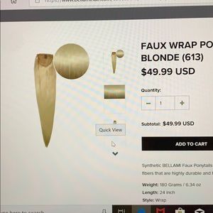 180g pony wrap extensions